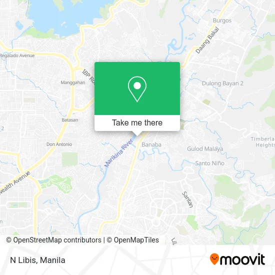 N Libis map