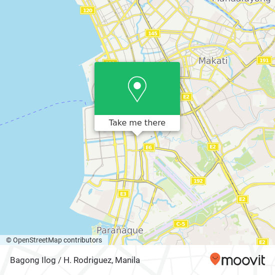 Bagong Ilog / H. Rodriguez map