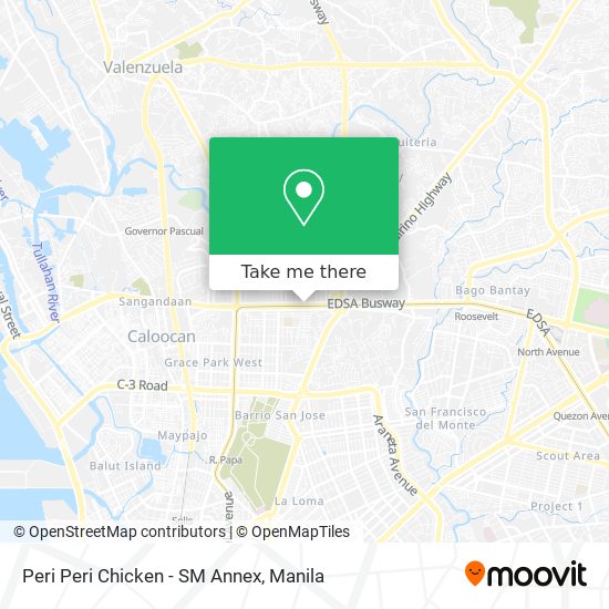 Peri Peri Chicken - SM Annex map