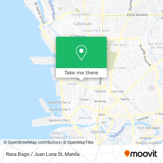 Raxa Bago / Juan Luna St map