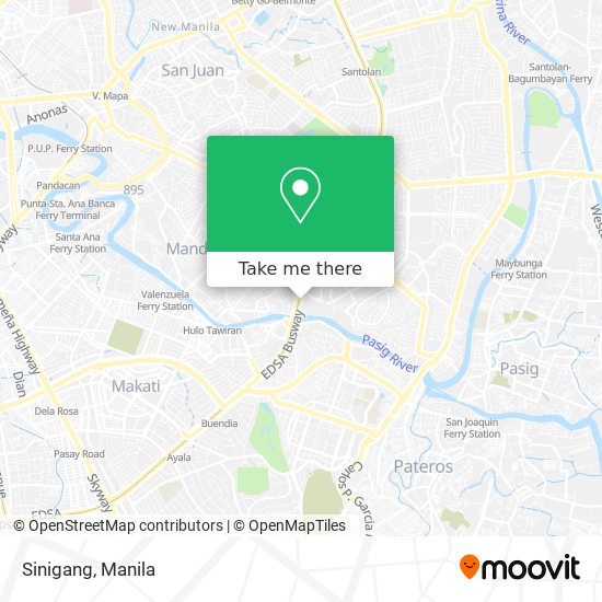 Sinigang map