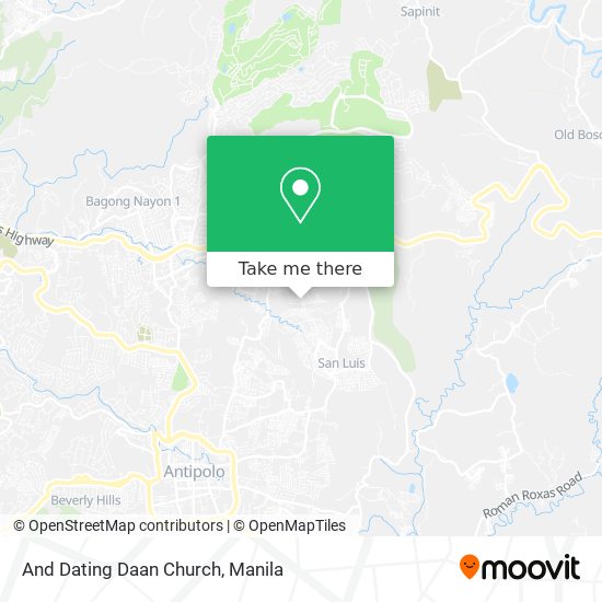 And Dating Daan Church map