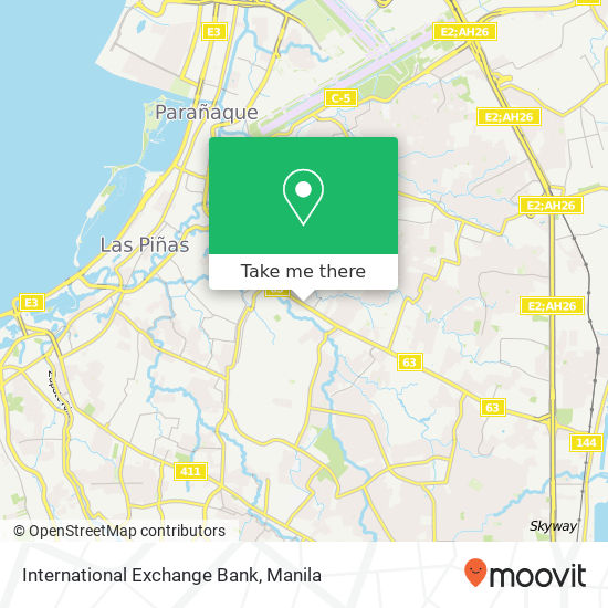 International Exchange Bank map