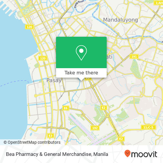 Bea Pharmacy & General Merchandise map