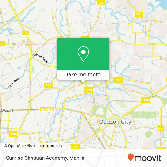 Sunrise Christian Academy map