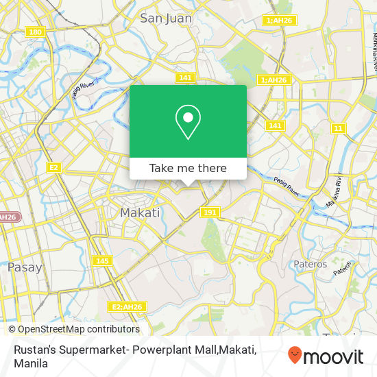 Rustan's Supermarket- Powerplant Mall,Makati map