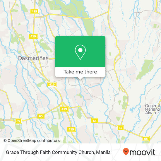 Grace Through Faith Community Church map