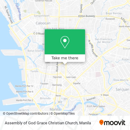 Assembly of God Grace Christian Church map