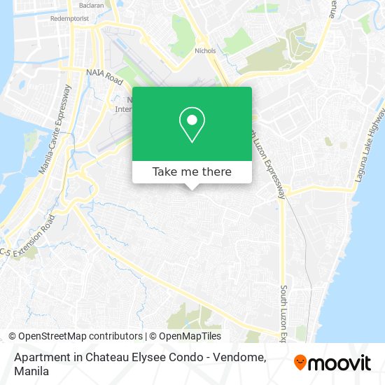 Apartment in Chateau Elysee Condo - Vendome map