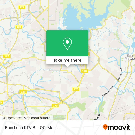 Baia Luna KTV Bar QC map