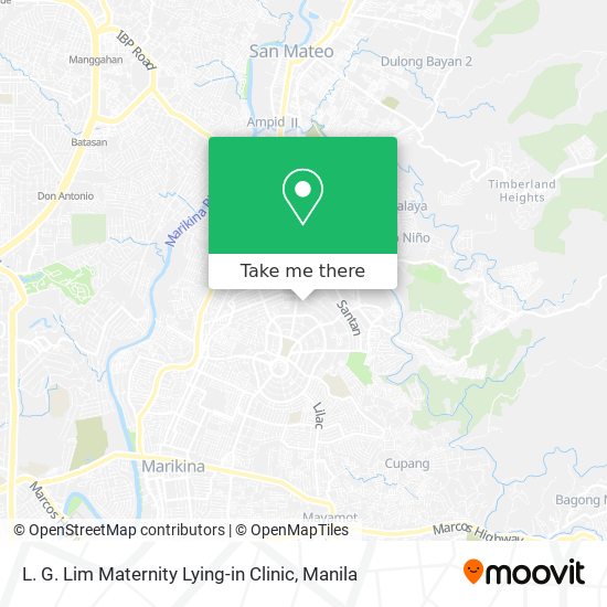 L. G. Lim Maternity Lying-in Clinic map