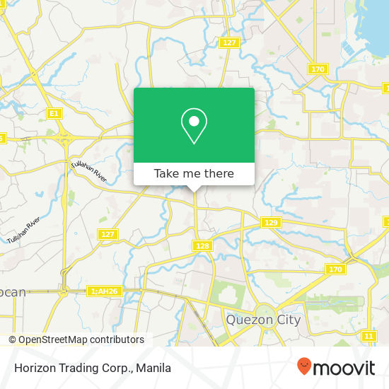 Horizon Trading Corp. map