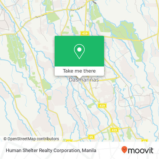 Human Shelter Realty Corporation map