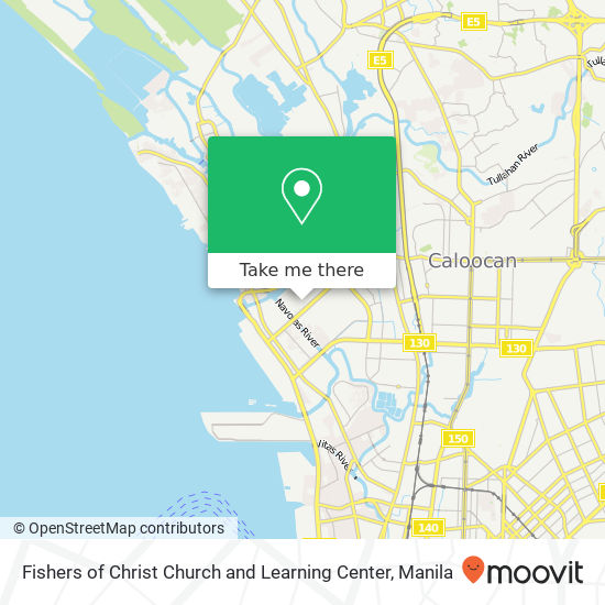 Fishers of Christ Church and Learning Center map