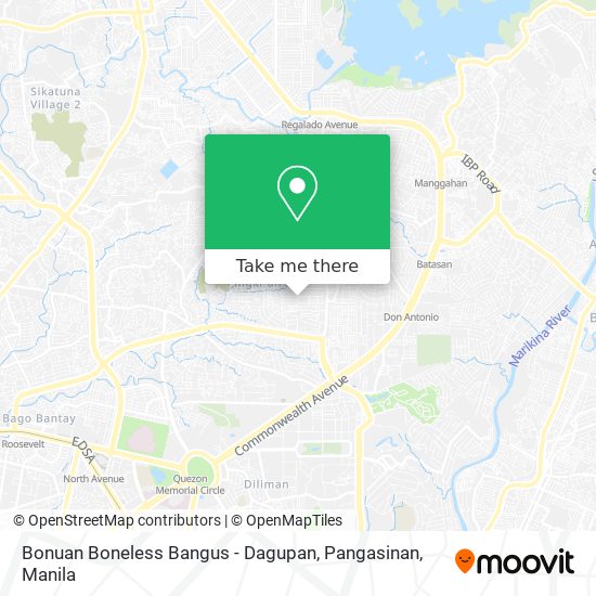 Bonuan Boneless Bangus - Dagupan, Pangasinan map