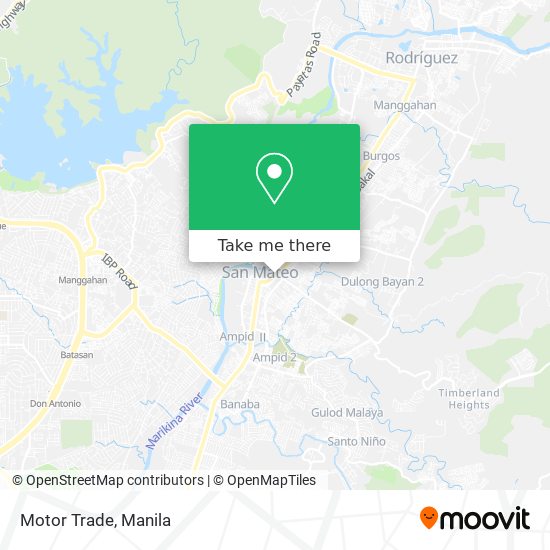 Motor Trade map