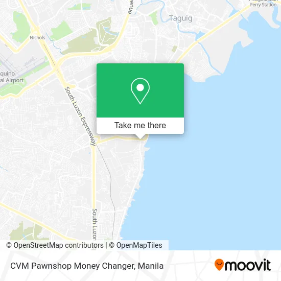 CVM Pawnshop Money Changer map