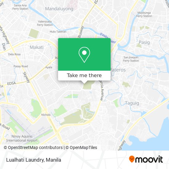 Lualhati Laundry map