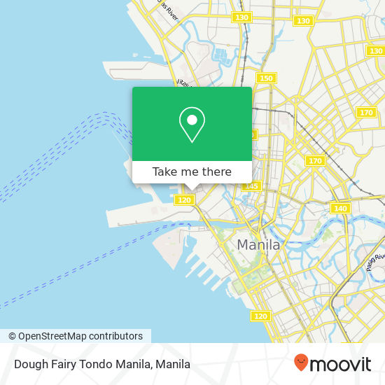 Dough Fairy Tondo Manila map