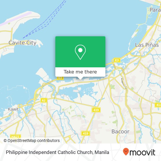 Philippine Independent Catholic Church map