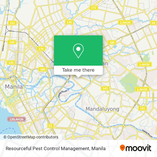 Resourceful Pest Control Management map