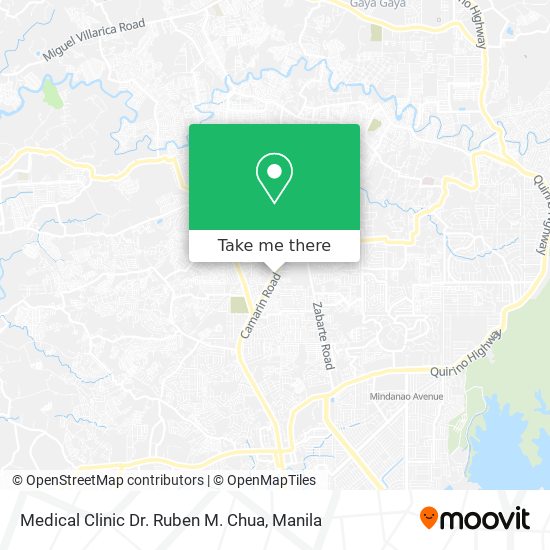 Medical Clinic Dr. Ruben M. Chua map