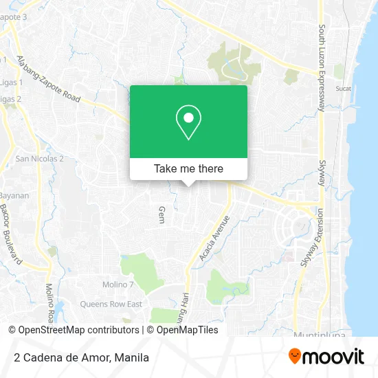 2 Cadena de Amor map