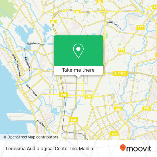 Ledesma Audiological Center Inc map
