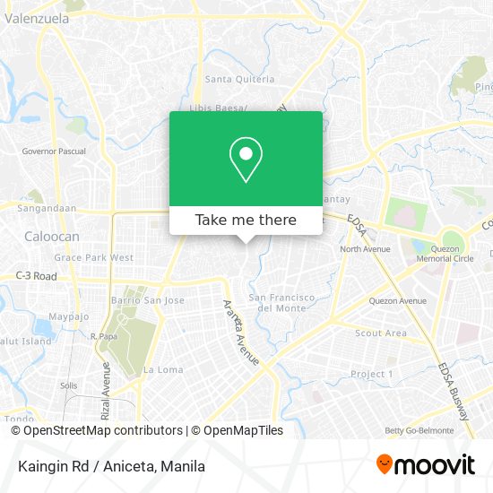 Kaingin Rd / Aniceta map