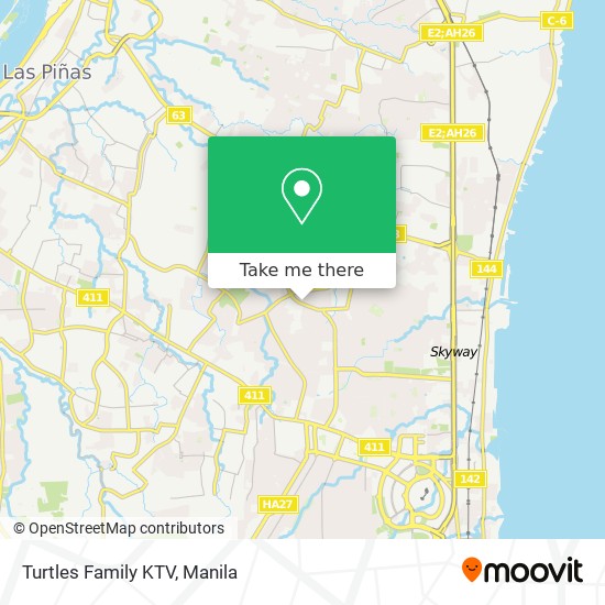 Turtles Family KTV map