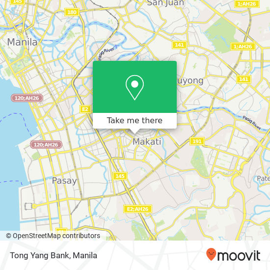 Tong Yang Bank map
