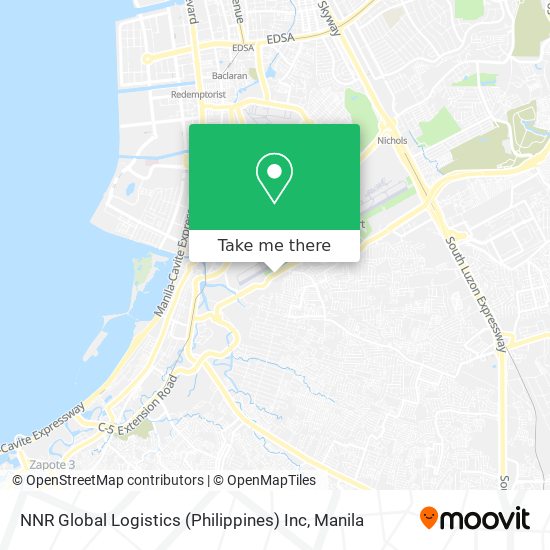 NNR Global Logistics (Philippines) Inc map