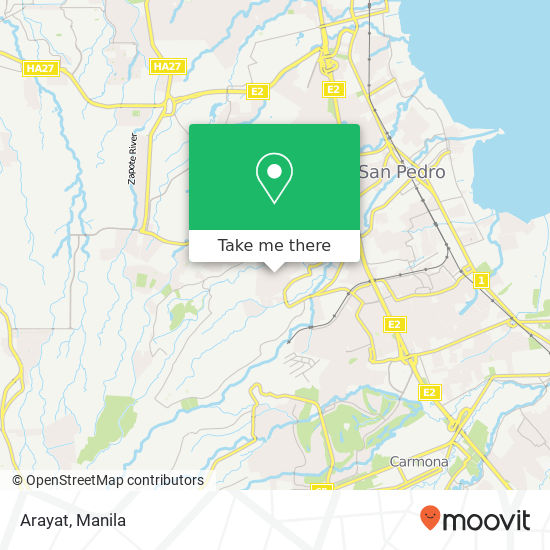 Arayat map