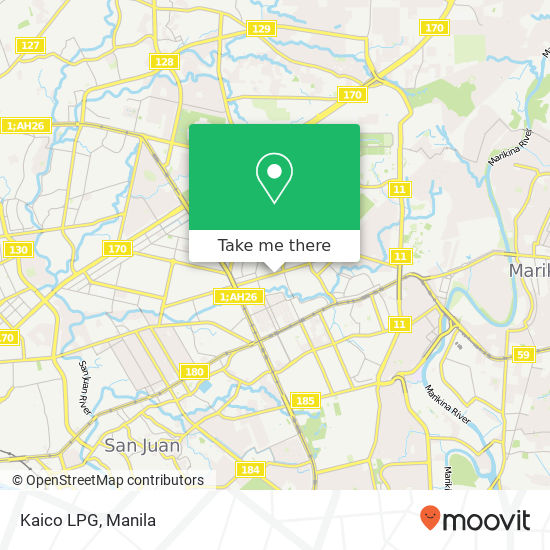 Kaico LPG map