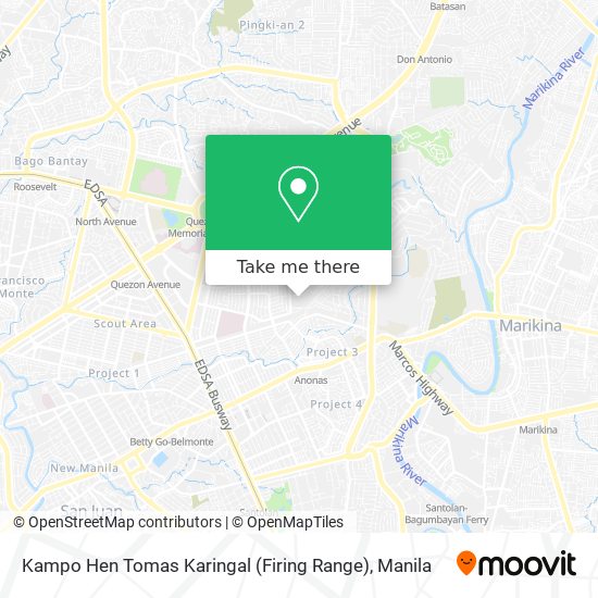 Kampo Hen Tomas Karingal (Firing Range) map