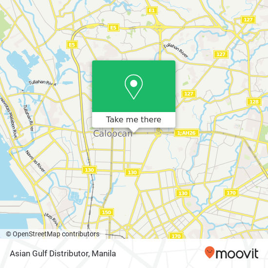 Asian Gulf Distributor map