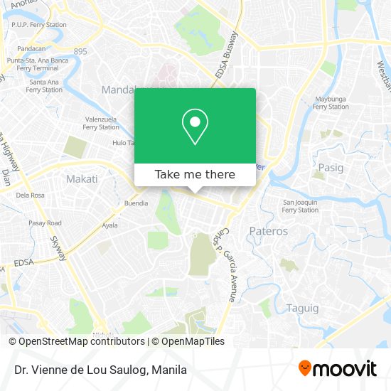 Dr. Vienne de Lou Saulog map