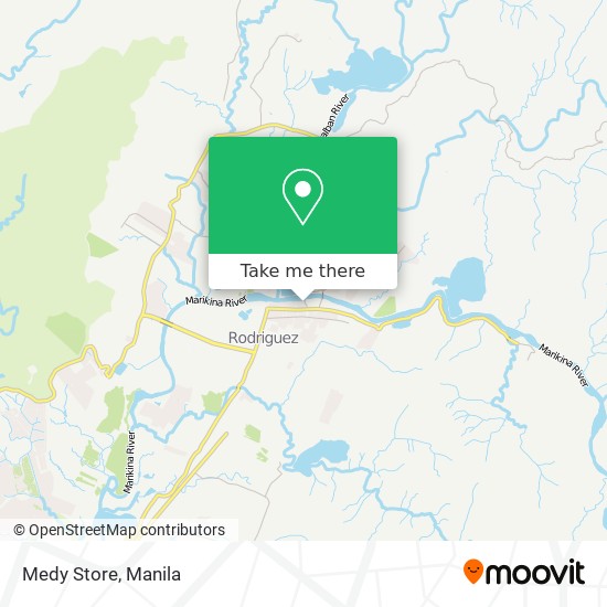 Medy Store map