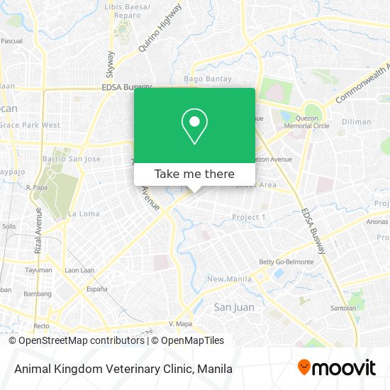 Animal Kingdom Veterinary Clinic map