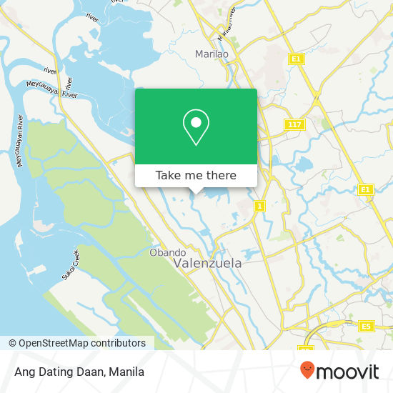 Ang Dating Daan map