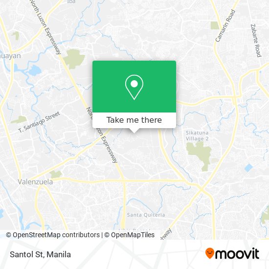 Santol St map