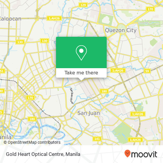 Gold Heart Optical Centre map