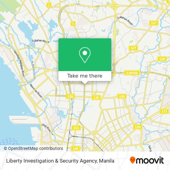 Liberty Investigation & Security Agency map