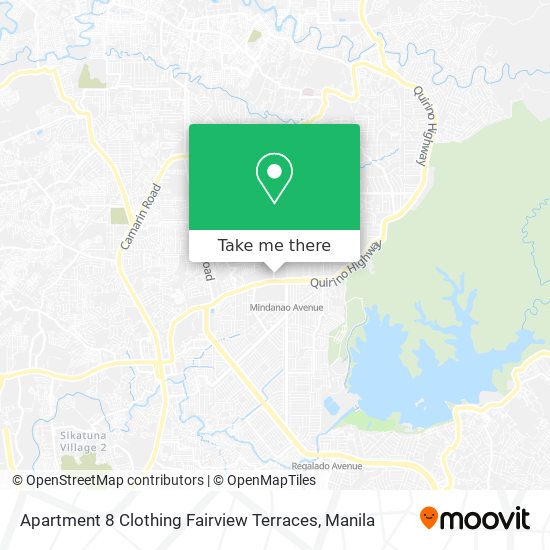 Apartment 8 Clothing Fairview Terraces map