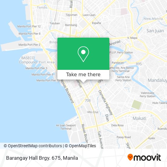 Barangay Hall Brgy. 675 map
