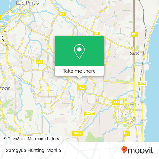 Samgyup Hunting map