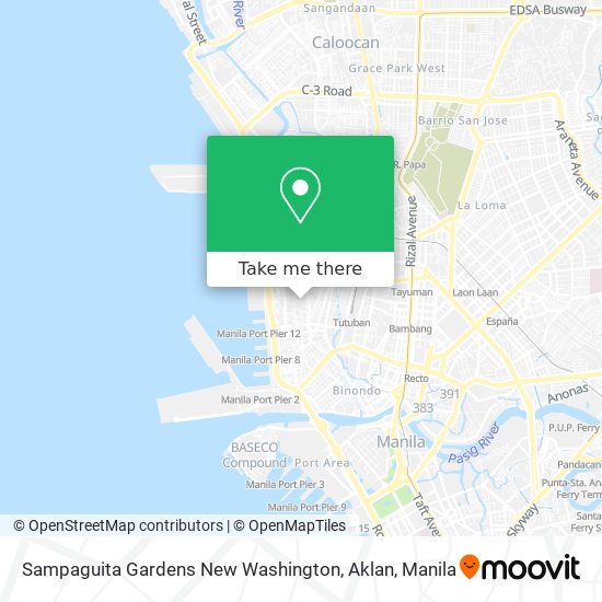 Sampaguita Gardens New Washington, Aklan map