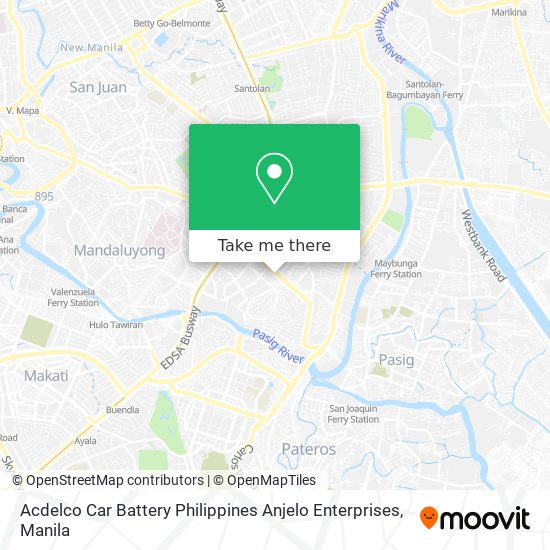 Acdelco Car Battery Philippines Anjelo Enterprises map