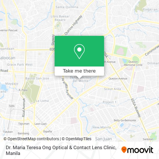 Dr. Maria Teresa Ong Optical & Contact Lens Clinic map