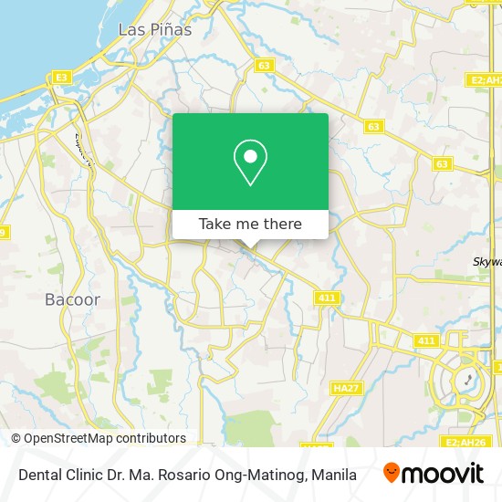 Dental Clinic Dr. Ma. Rosario Ong-Matinog map